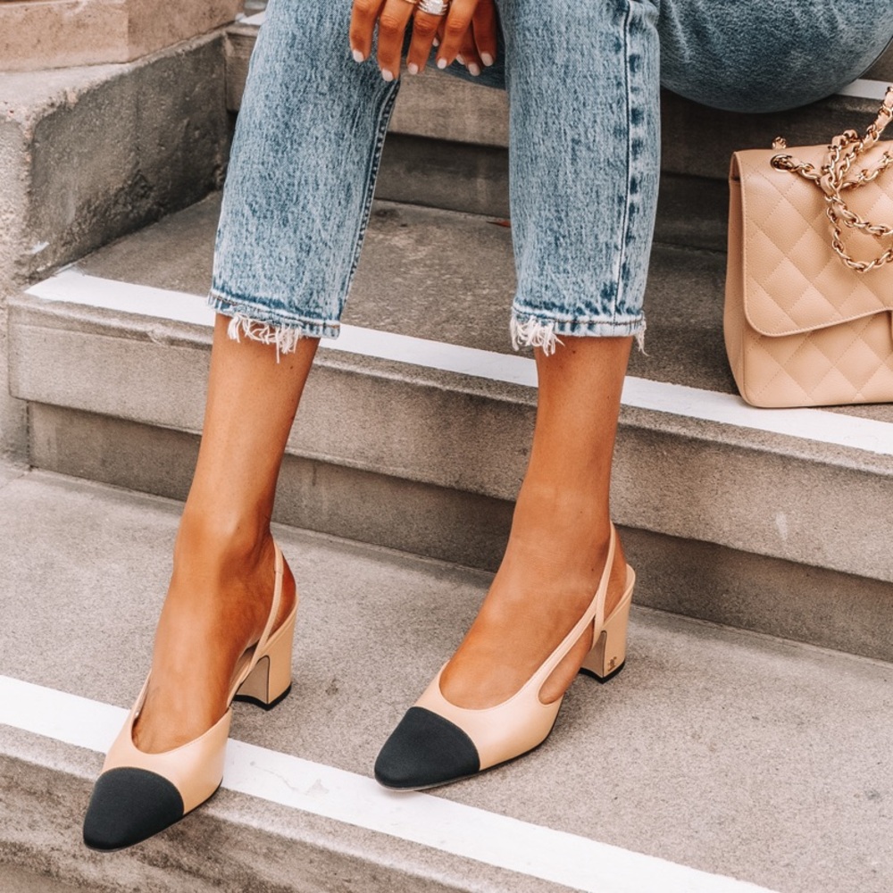 Gracie Slingback Pump - high fashion inspired